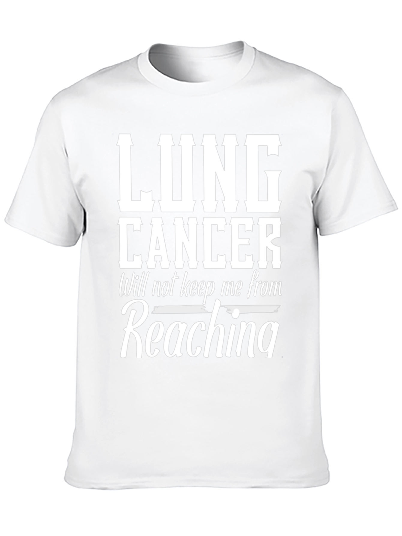 Lung Cancer Awareness T-Shirt - Reaching
