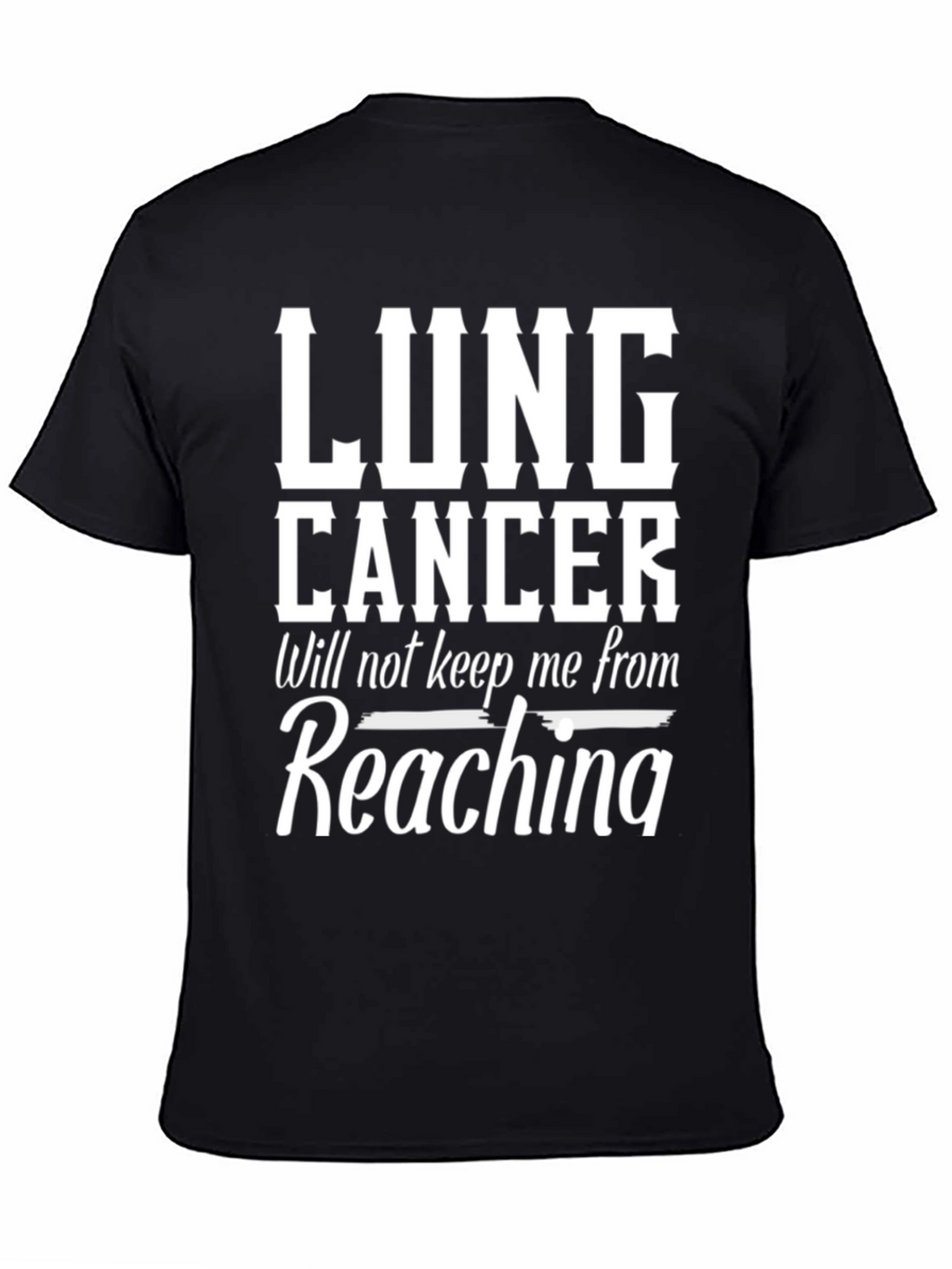 Lung Cancer Awareness T-Shirt - Reaching