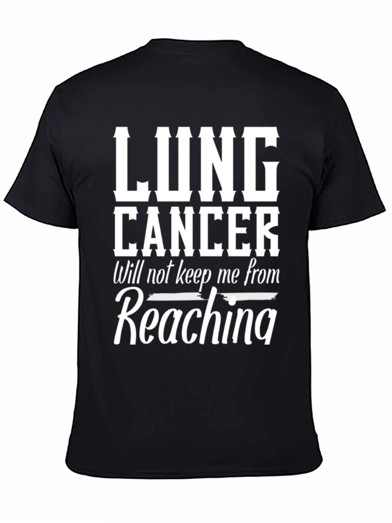 Lung Cancer Awareness T-Shirt - Reaching