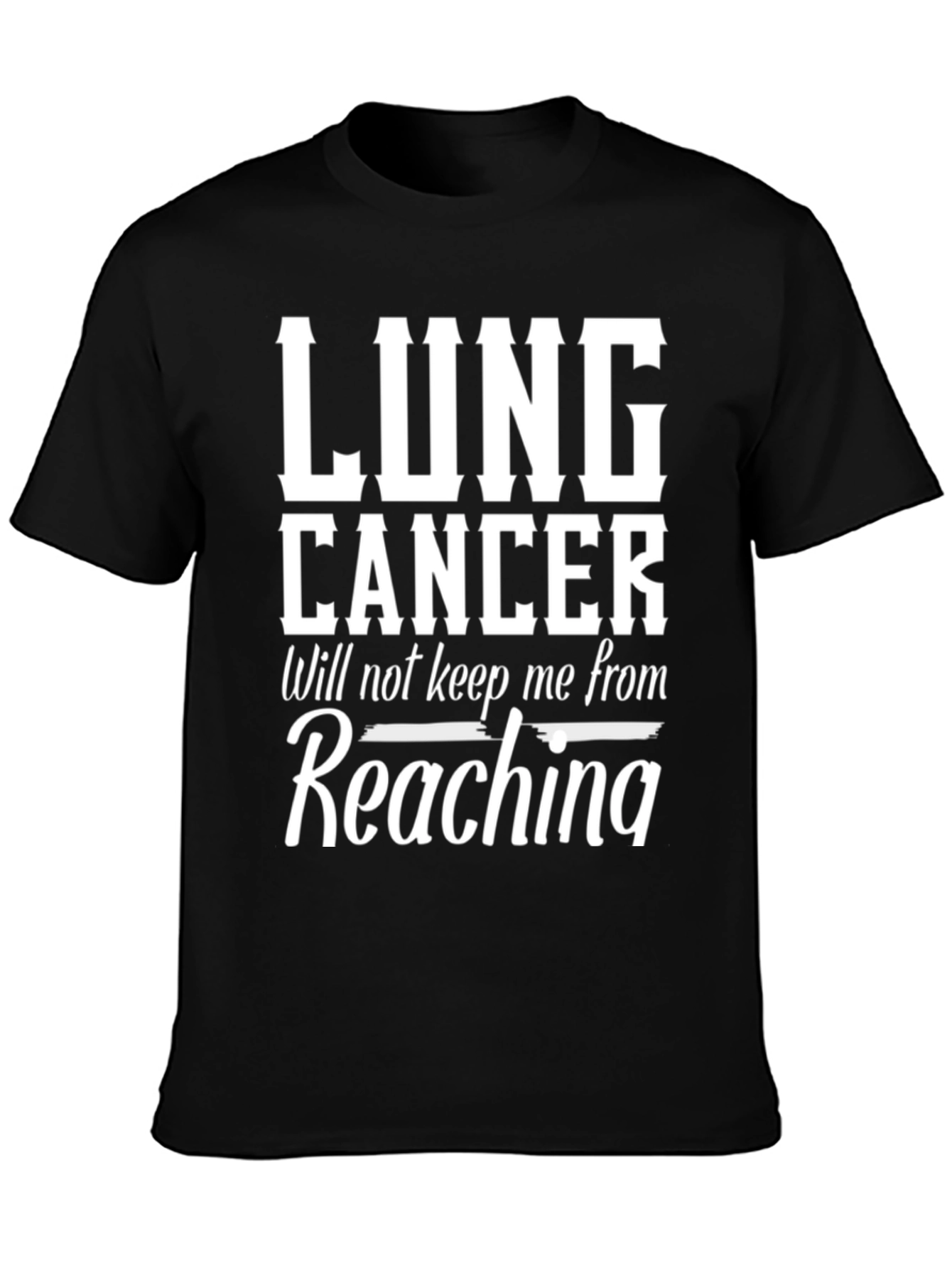 Lung Cancer Awareness T-Shirt - Reaching