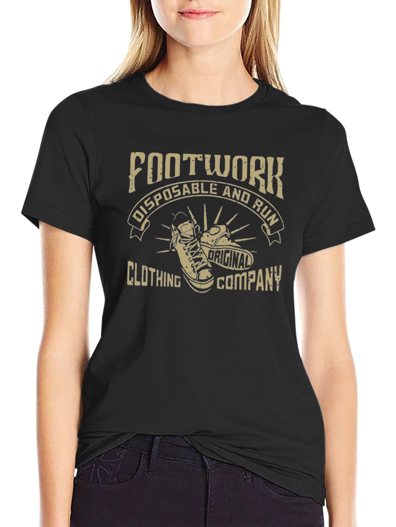 Footwork Disposable and Run T-Shirt