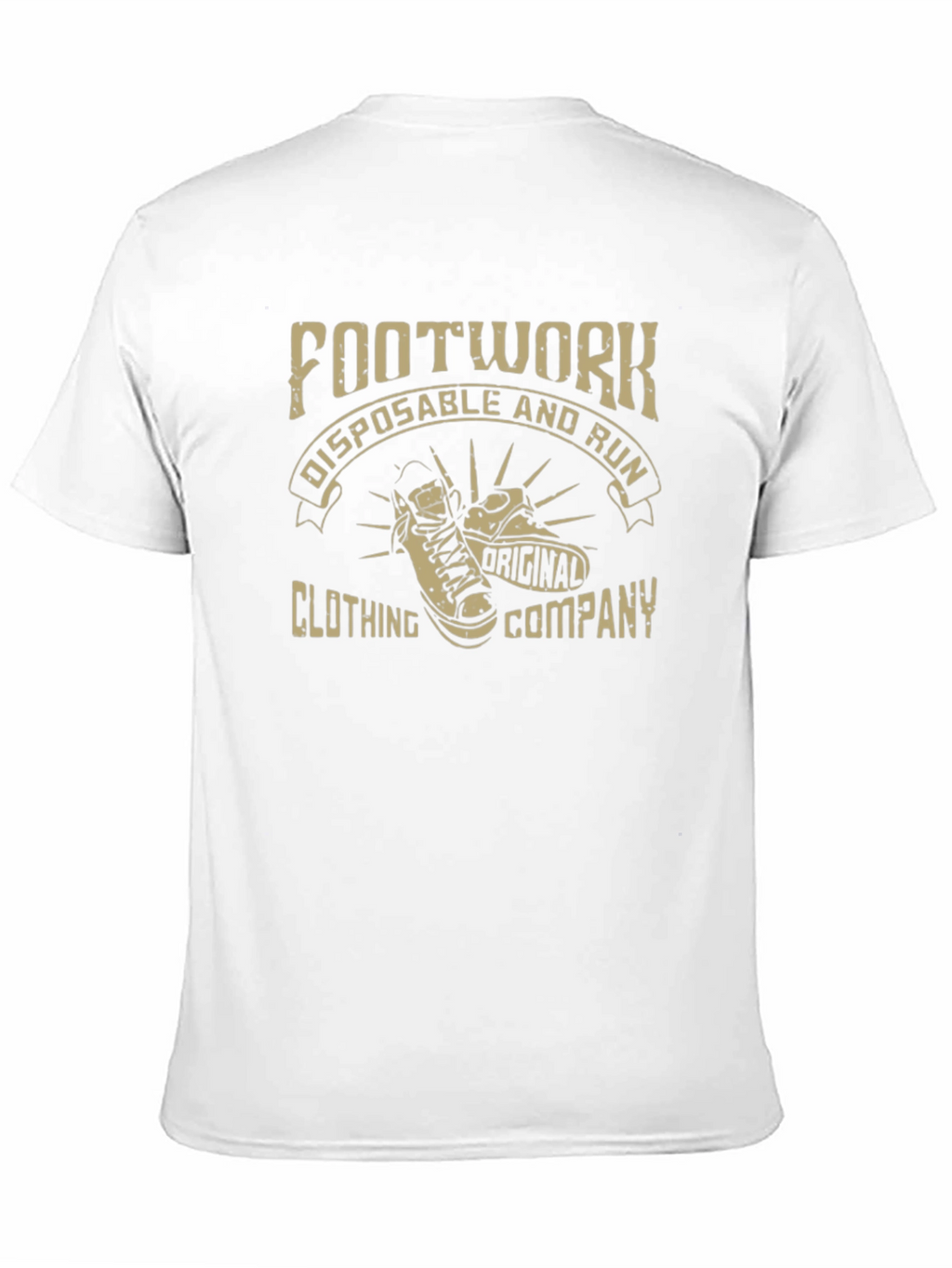 Footwork Disposable and Run T-Shirt