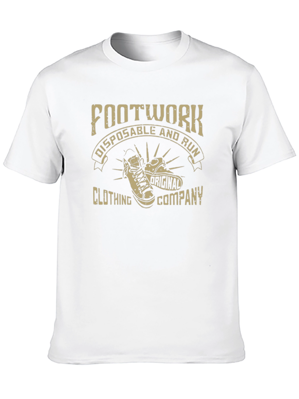 Footwork Disposable and Run T-Shirt
