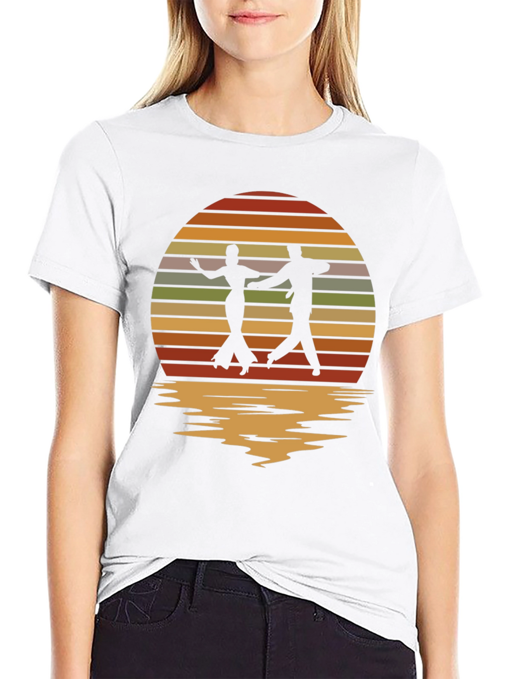 Retro Dance Silhouette T-Shirt