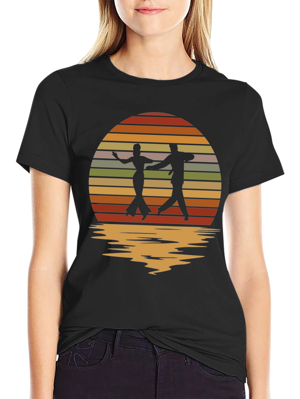 Retro Dance Silhouette T-Shirt
