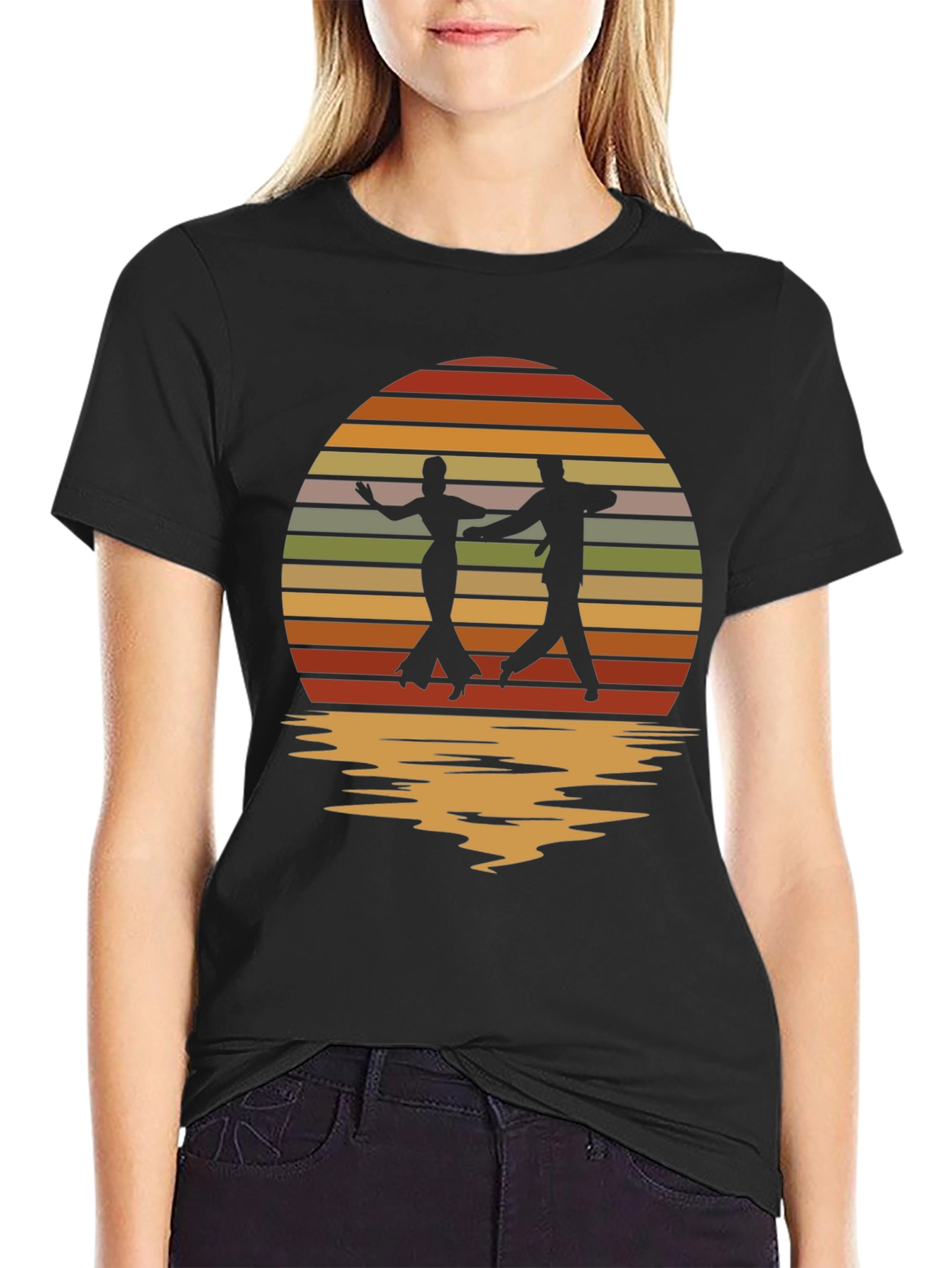 Retro Dance Silhouette T-Shirt
