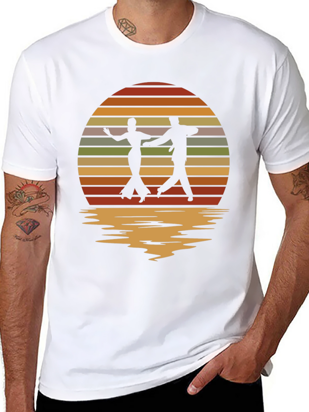 Retro Dance Silhouette T-Shirt