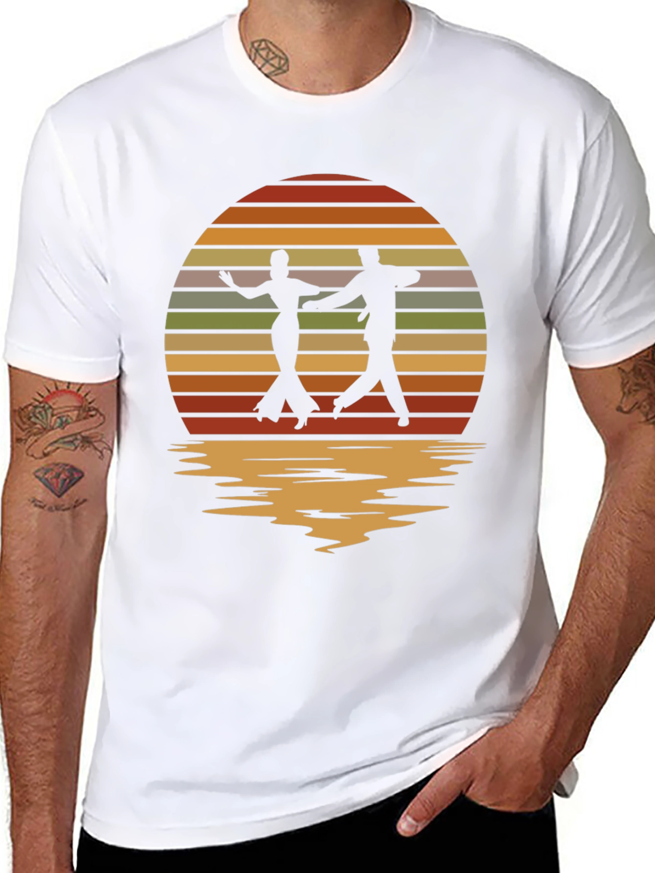 Retro Dance Silhouette T-Shirt