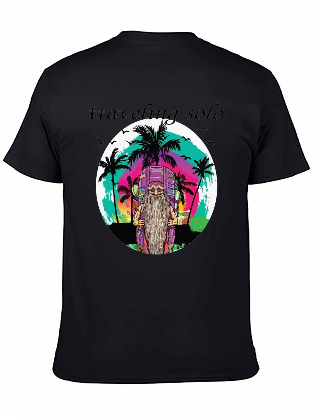 Traveling Solo Graphic Tee