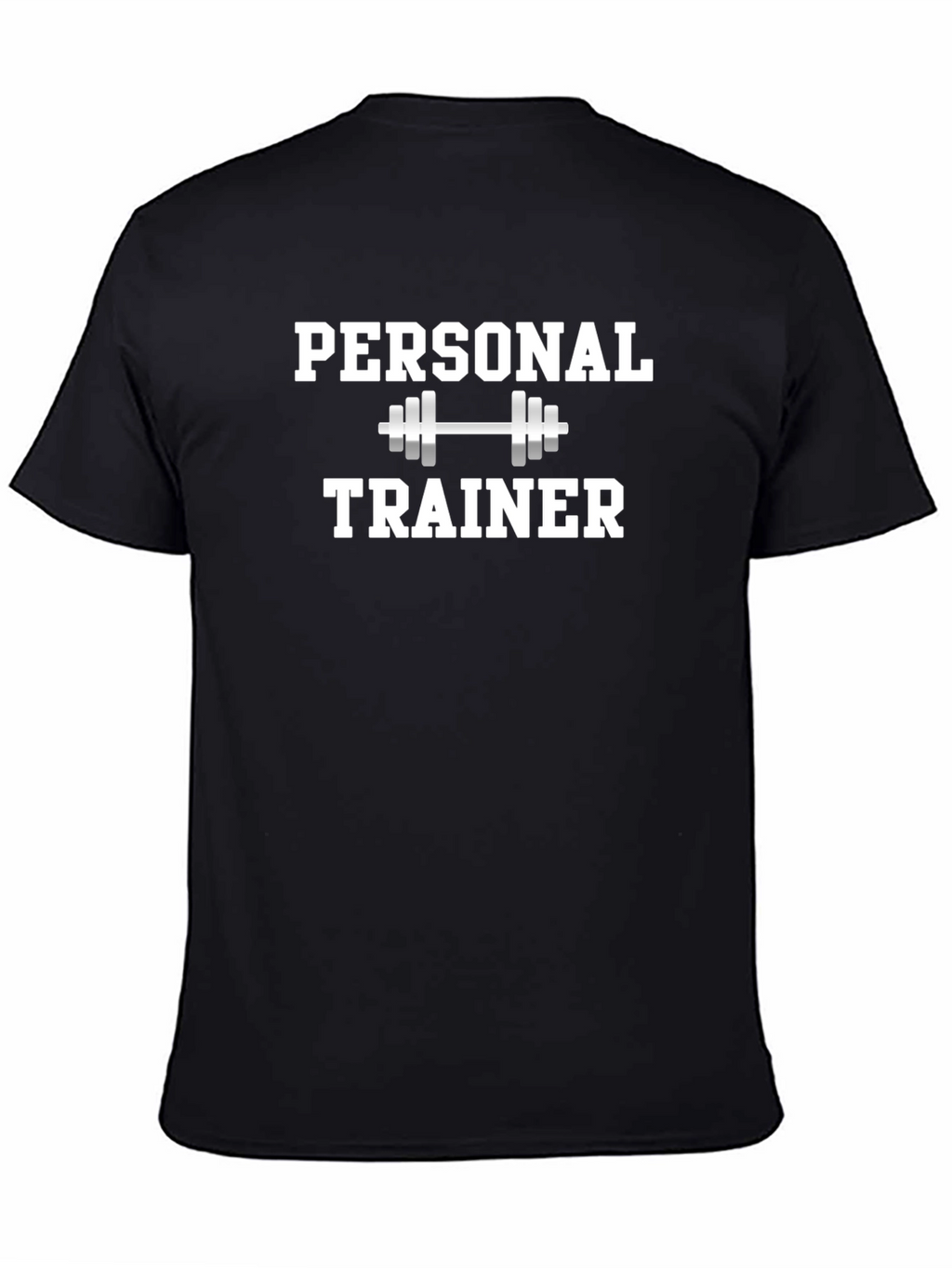 Personal Trainer Black Graphic T-Shirt