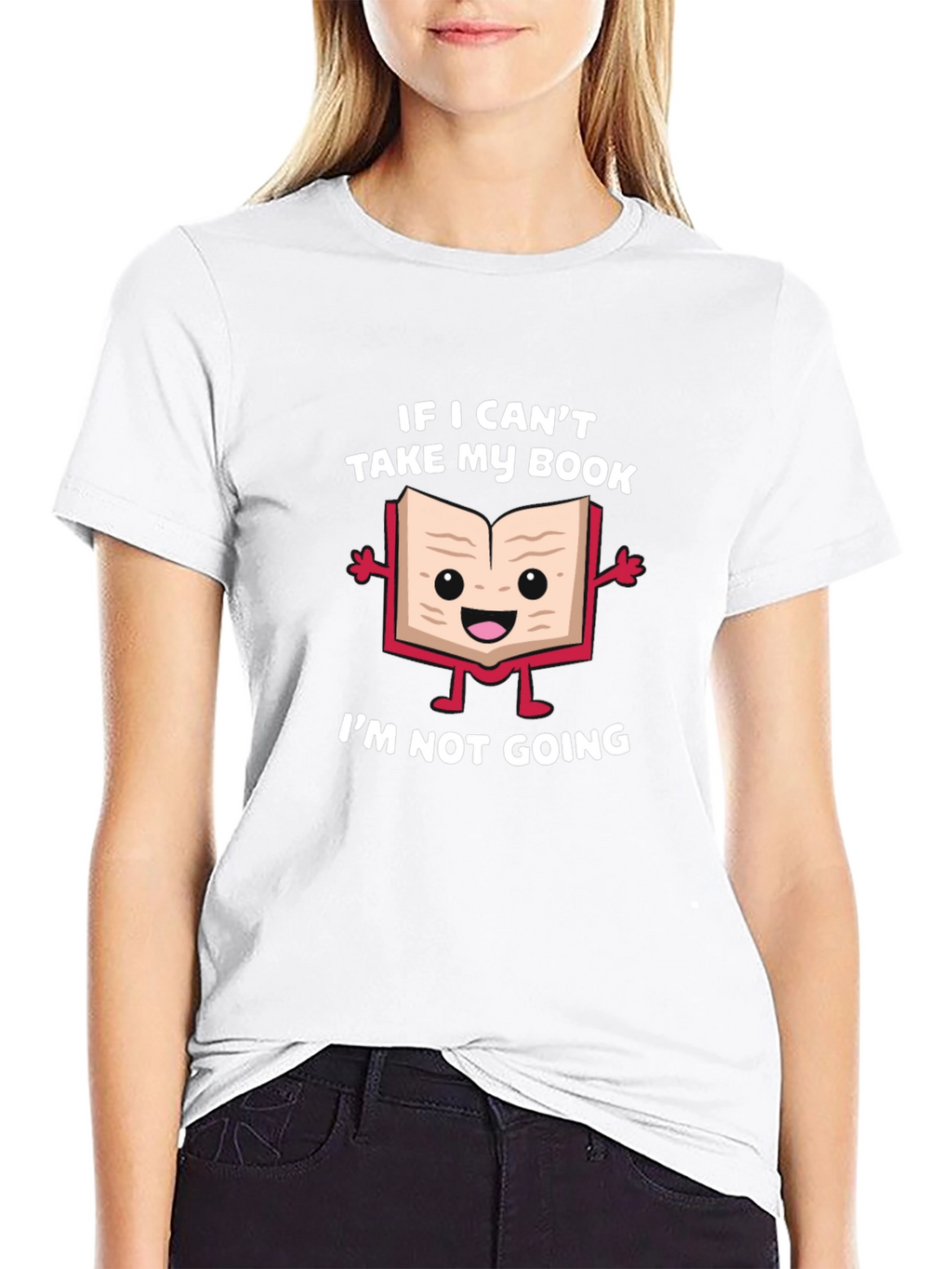 Book Lover T-Shirt: If I Cant Take My Book