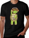 Turtle DJ Graphic T-Shirt