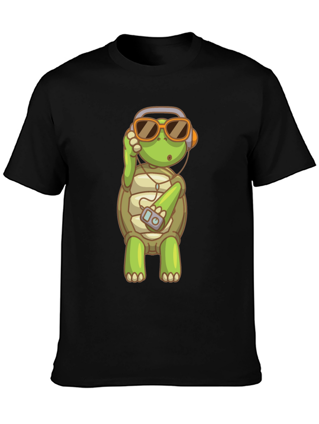 Turtle DJ Graphic T-Shirt
