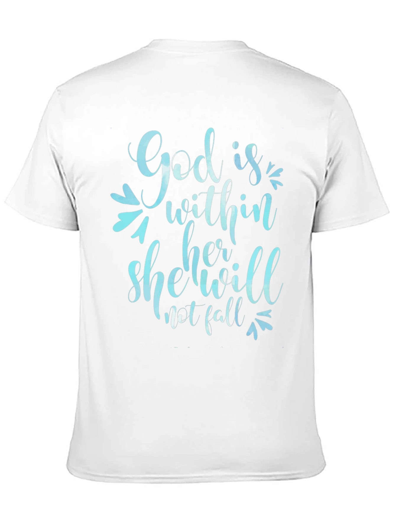 God is Within Her T-Shirt - Christian Apparel