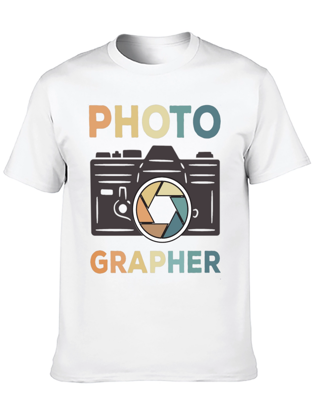 Photographer Retro Camera Graphic T-Shirt