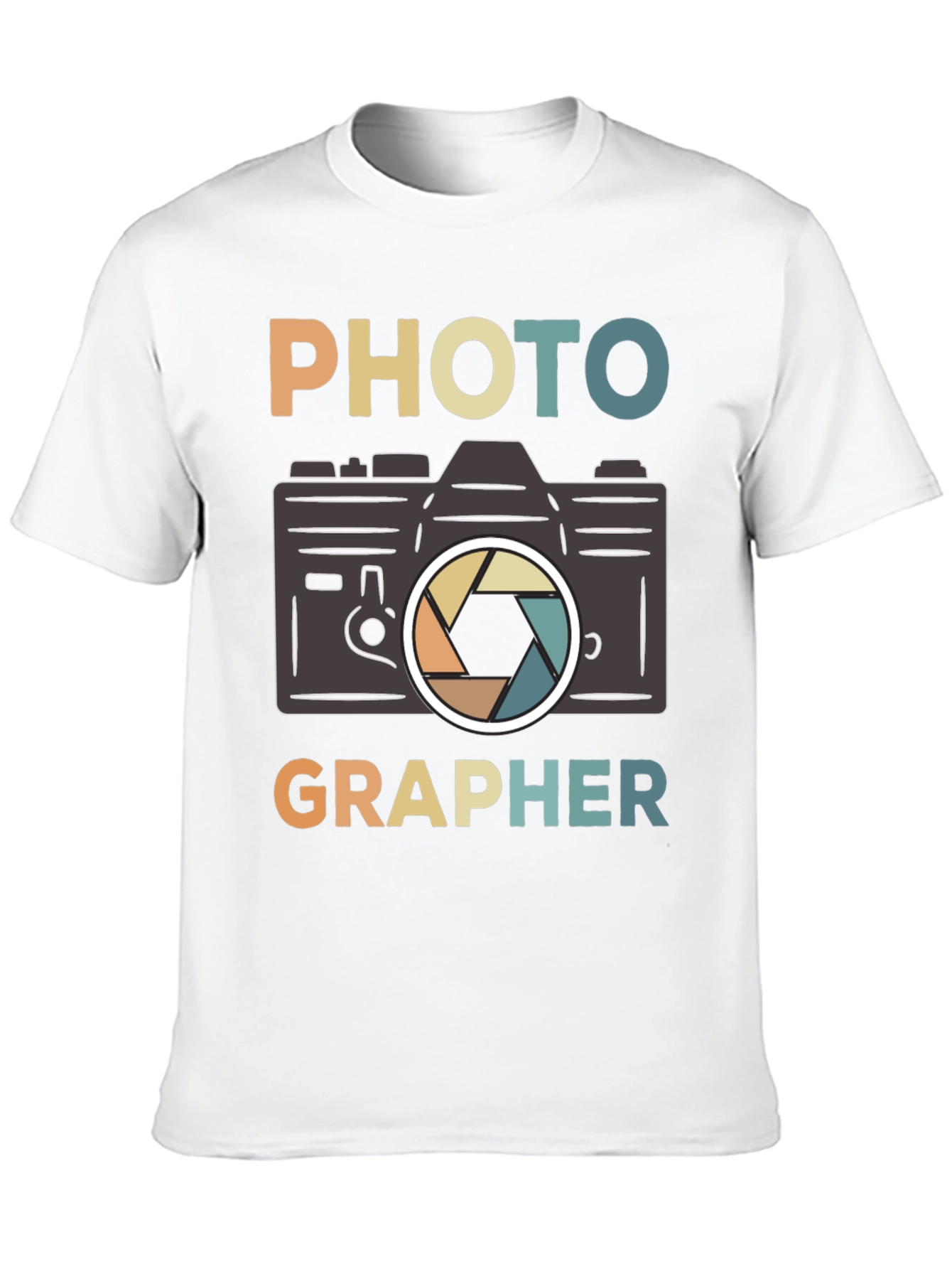 Photographer Retro Camera Graphic T-Shirt