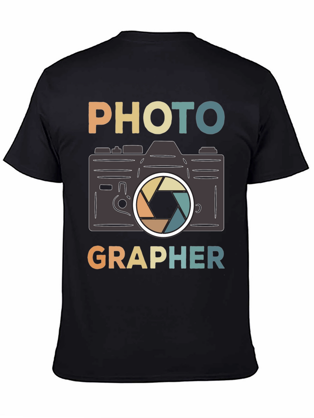 Photographer Retro Camera Graphic T-Shirt
