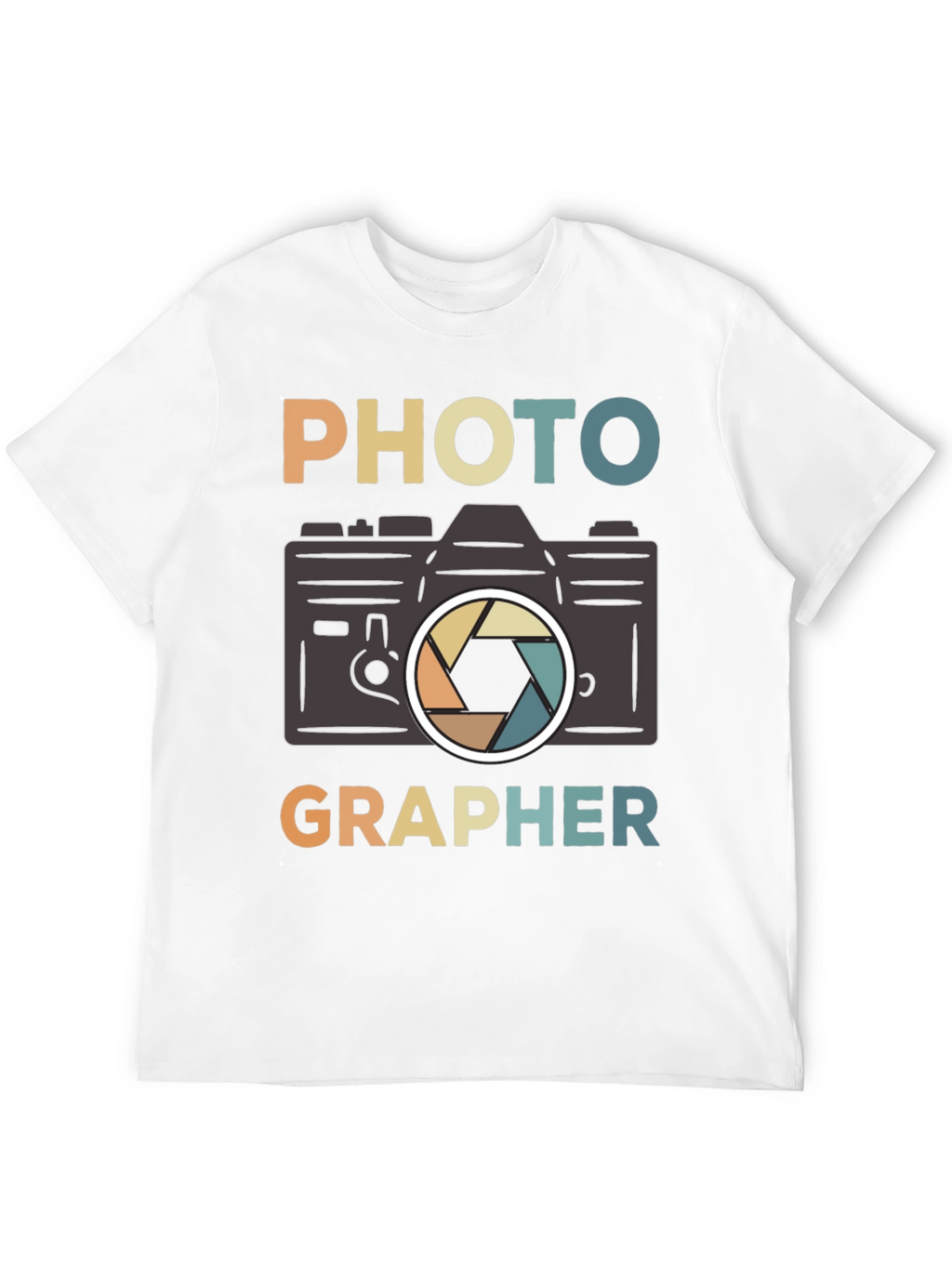 Photographer Retro Camera Graphic T-Shirt