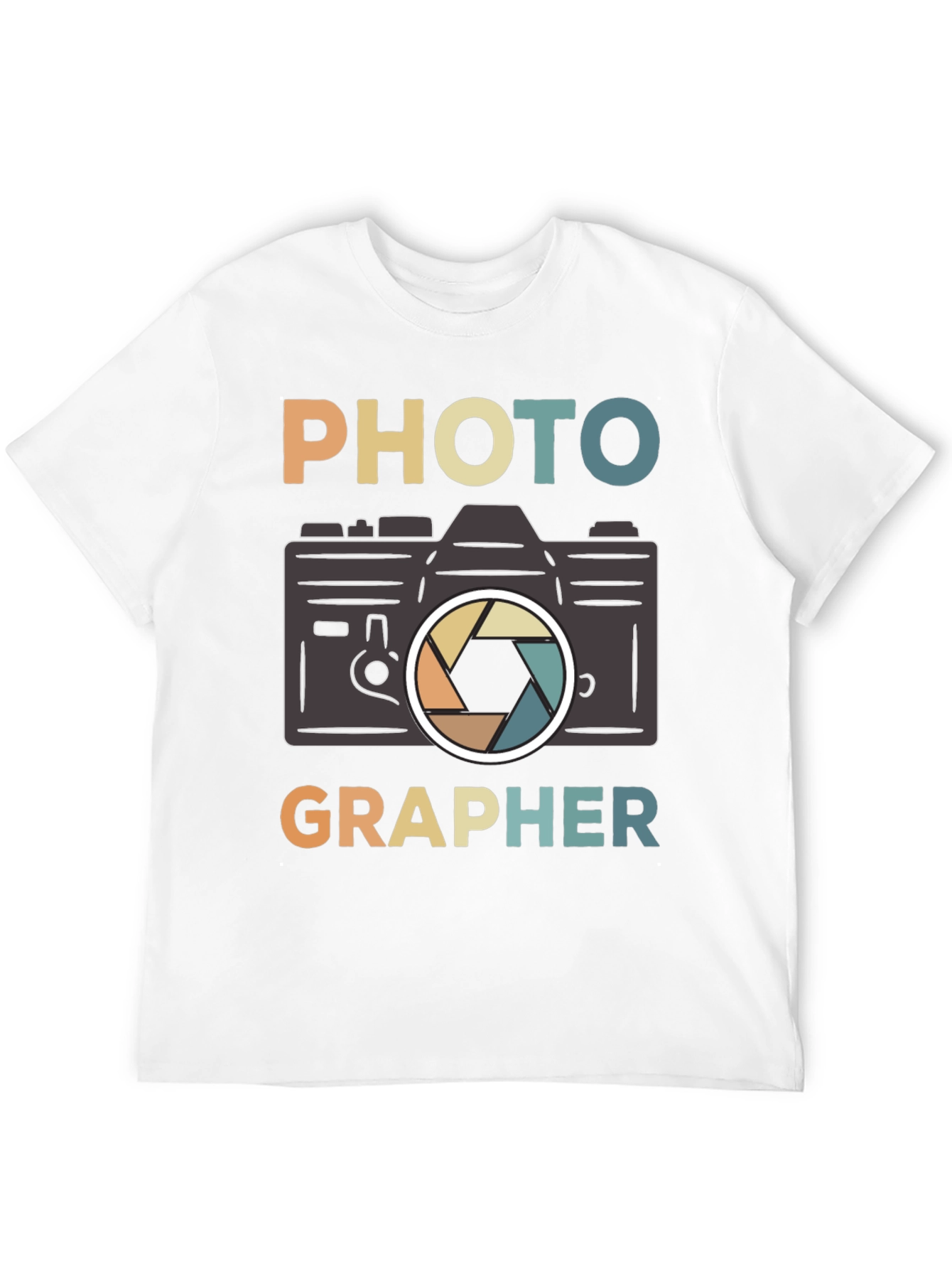 Photographer Retro Camera Graphic T-Shirt