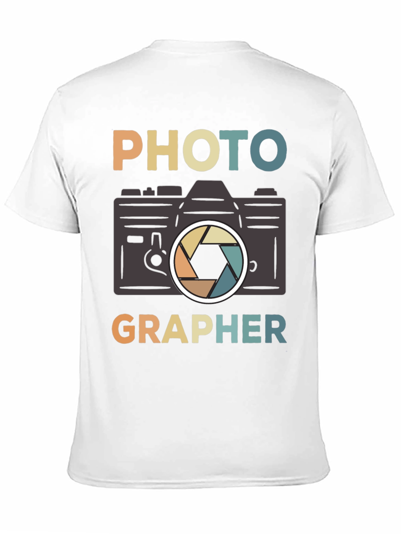 Photographer Retro Camera Graphic T-Shirt