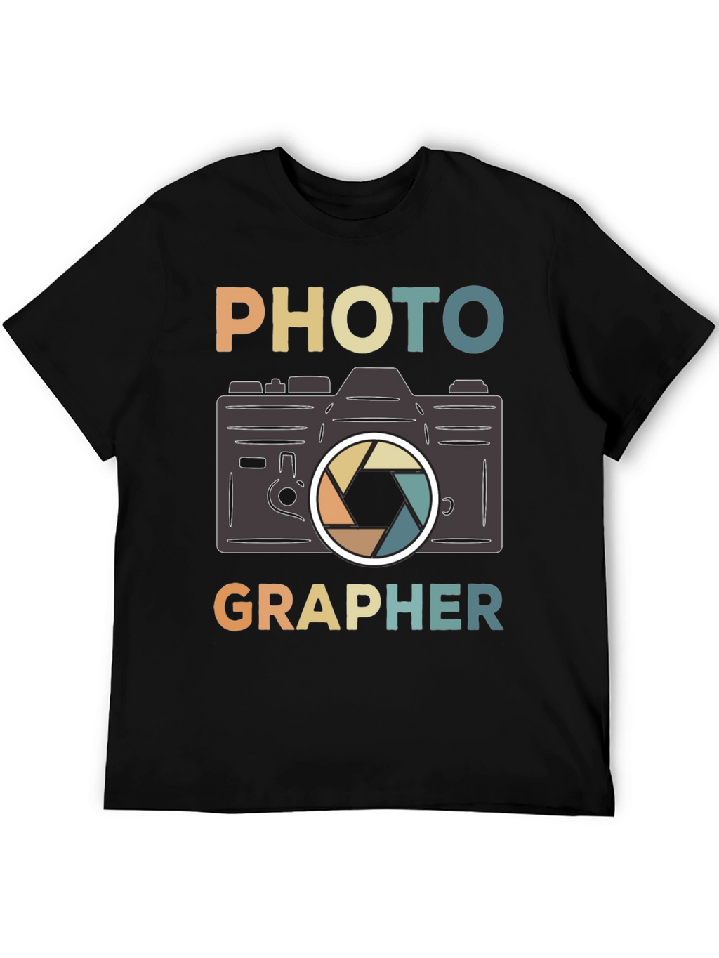 Photographer Retro Camera Graphic T-Shirt