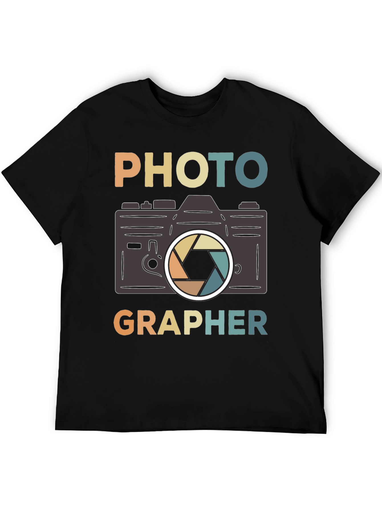Photographer Retro Camera Graphic T-Shirt