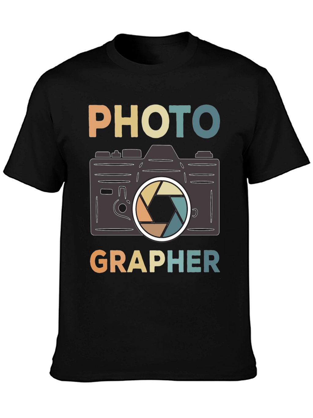 Photographer Retro Camera Graphic T-Shirt