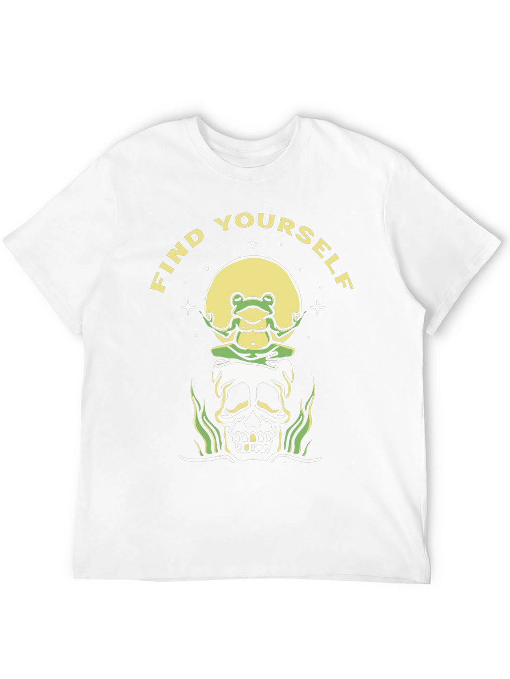Find Yourself Frog Skull T-Shirt