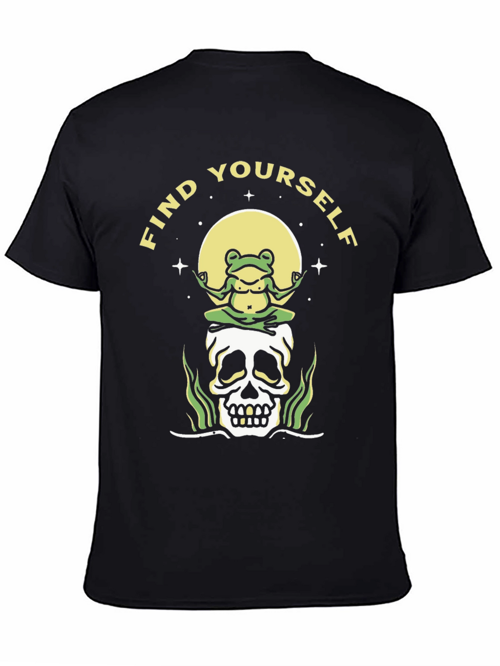 Find Yourself Frog Skull T-Shirt