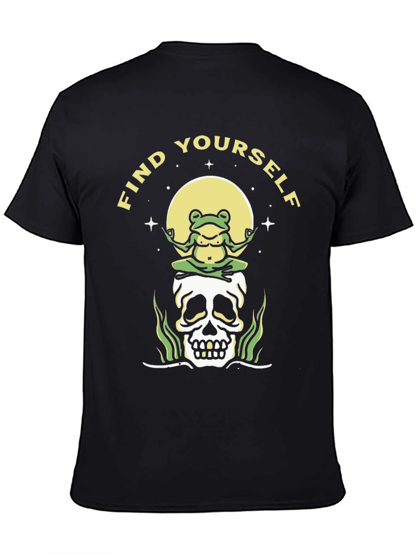 Find Yourself Frog Skull T-Shirt