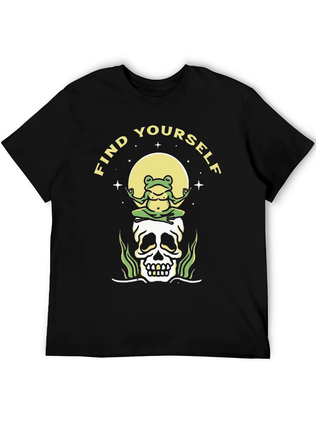 Find Yourself Frog Skull T-Shirt