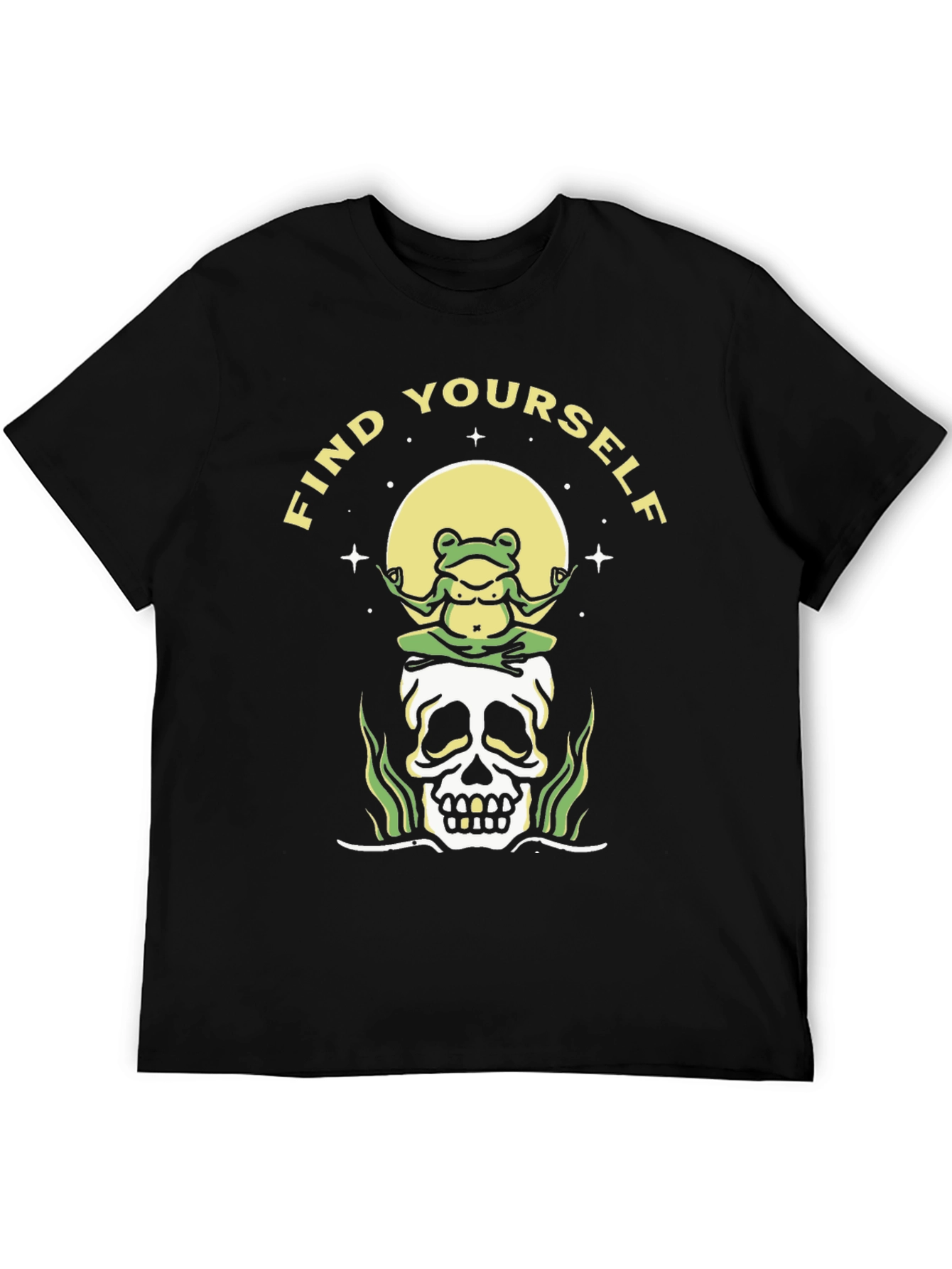 Find Yourself Frog Skull T-Shirt