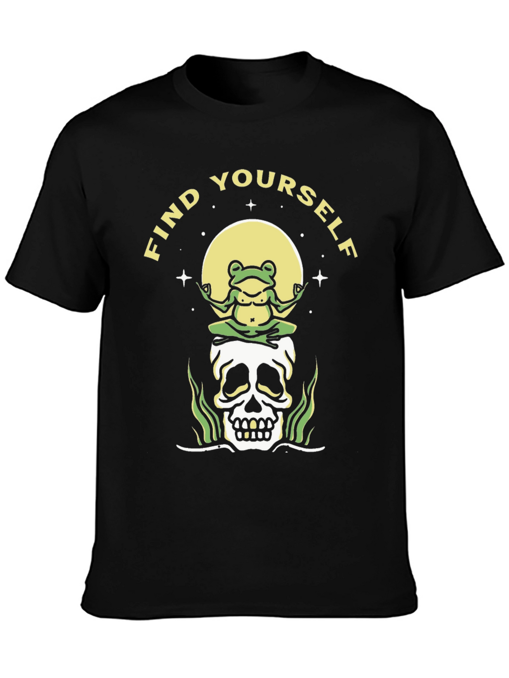 Find Yourself Frog Skull T-Shirt