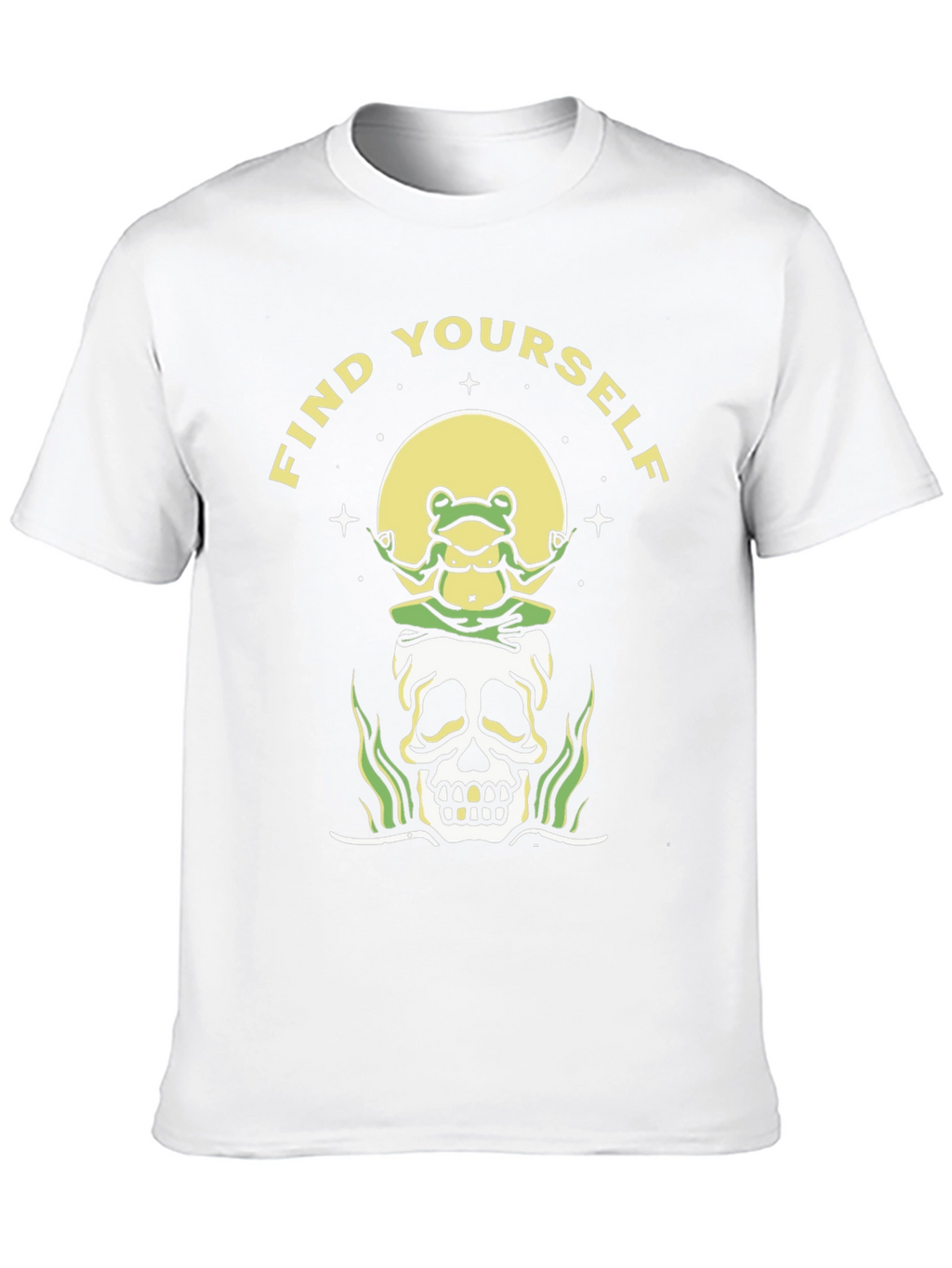 Find Yourself Frog Skull T-Shirt