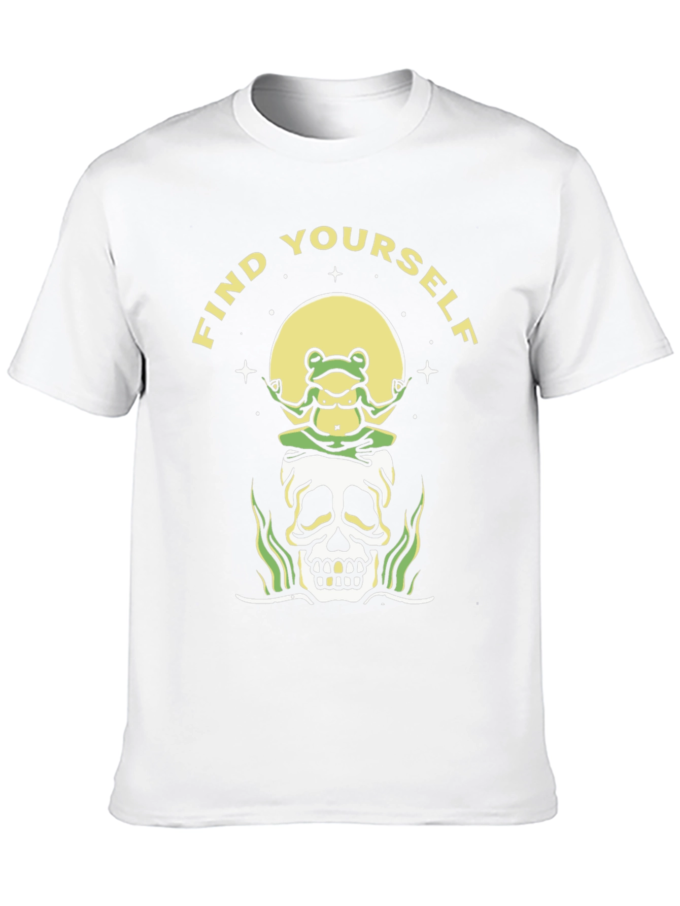 Find Yourself Frog Skull T-Shirt