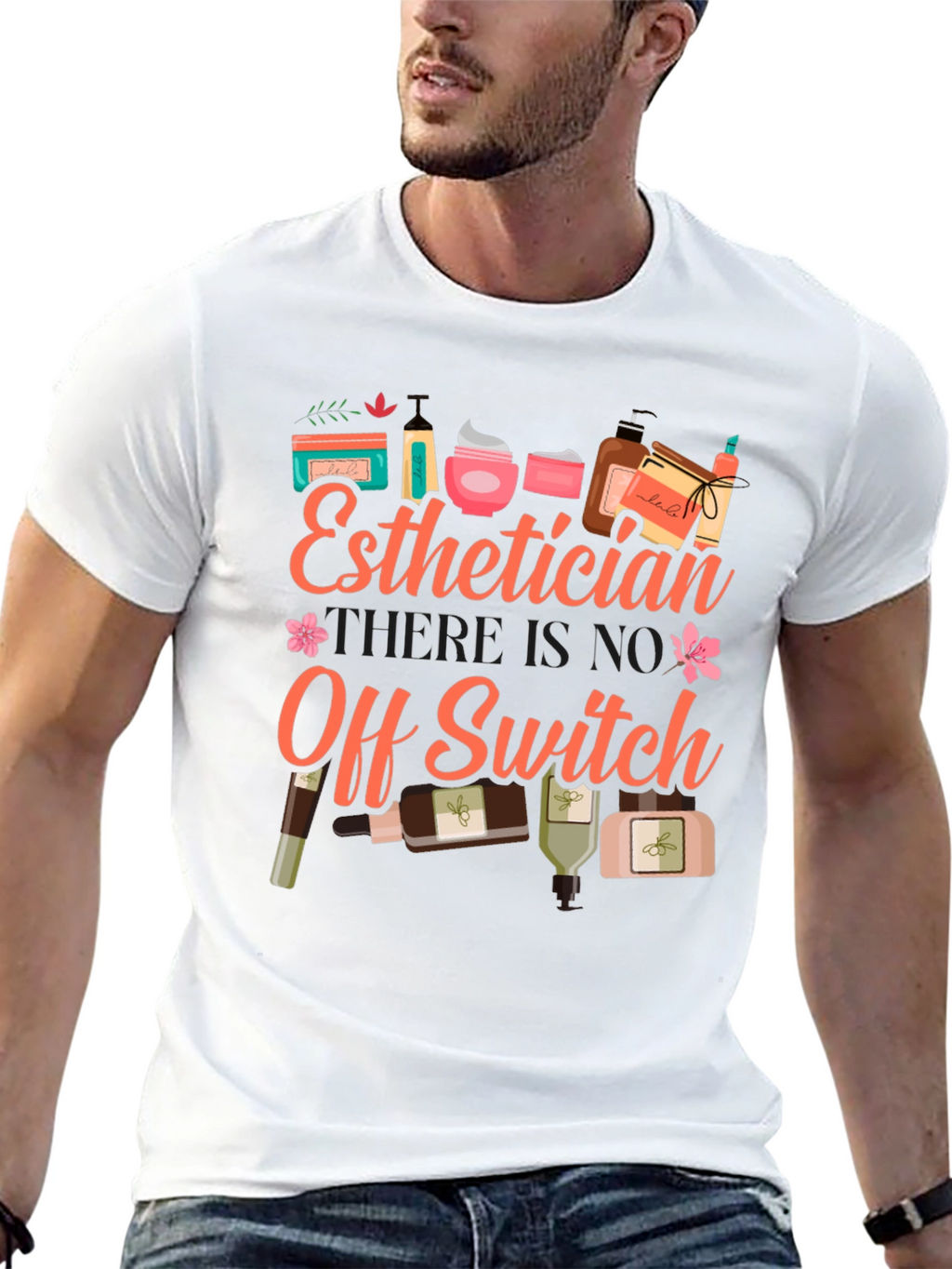 Esthetician T-Shirt: No Off Switch Beauty Pro Tee