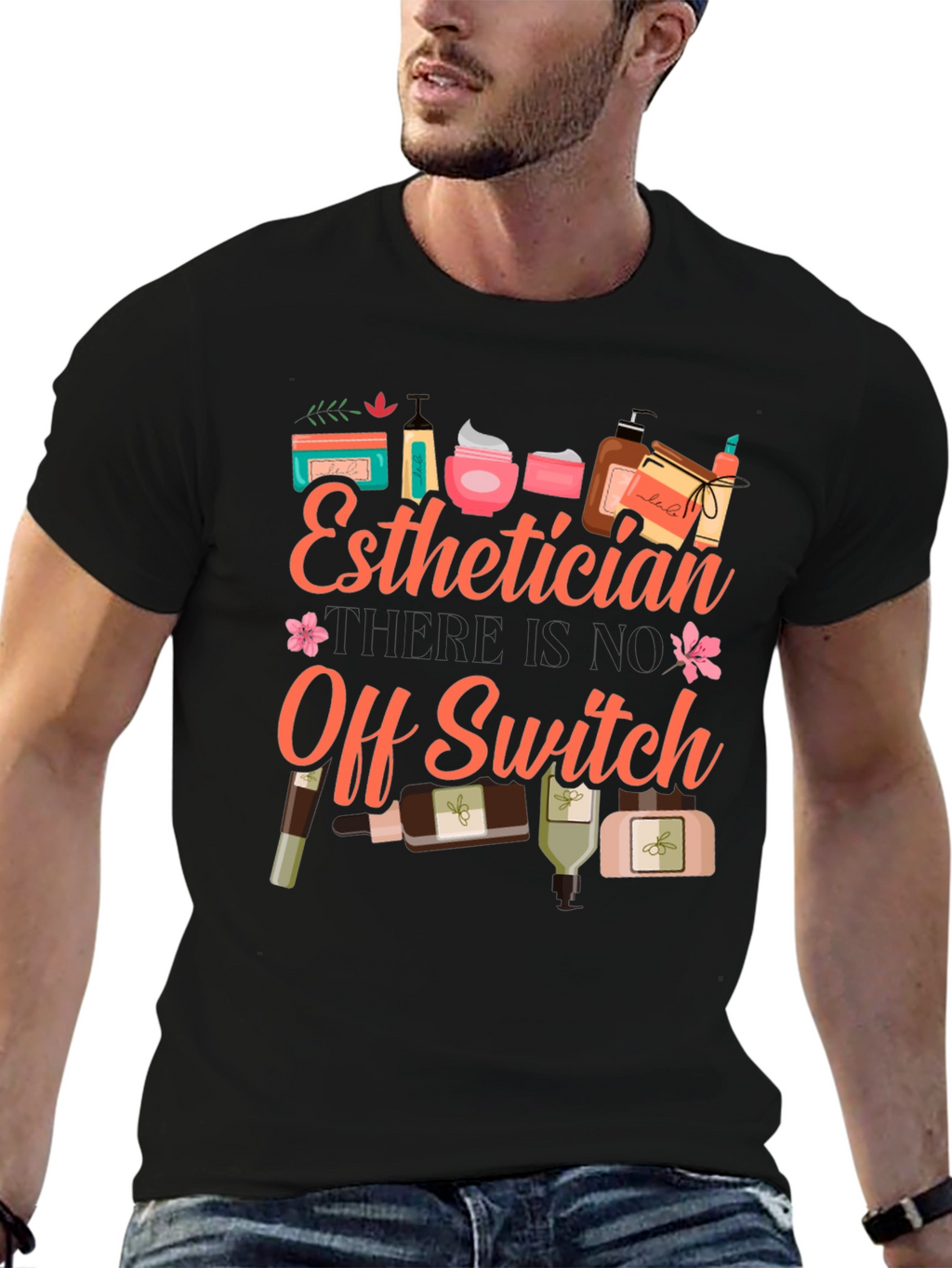 Esthetician T-Shirt: No Off Switch Beauty Pro Tee