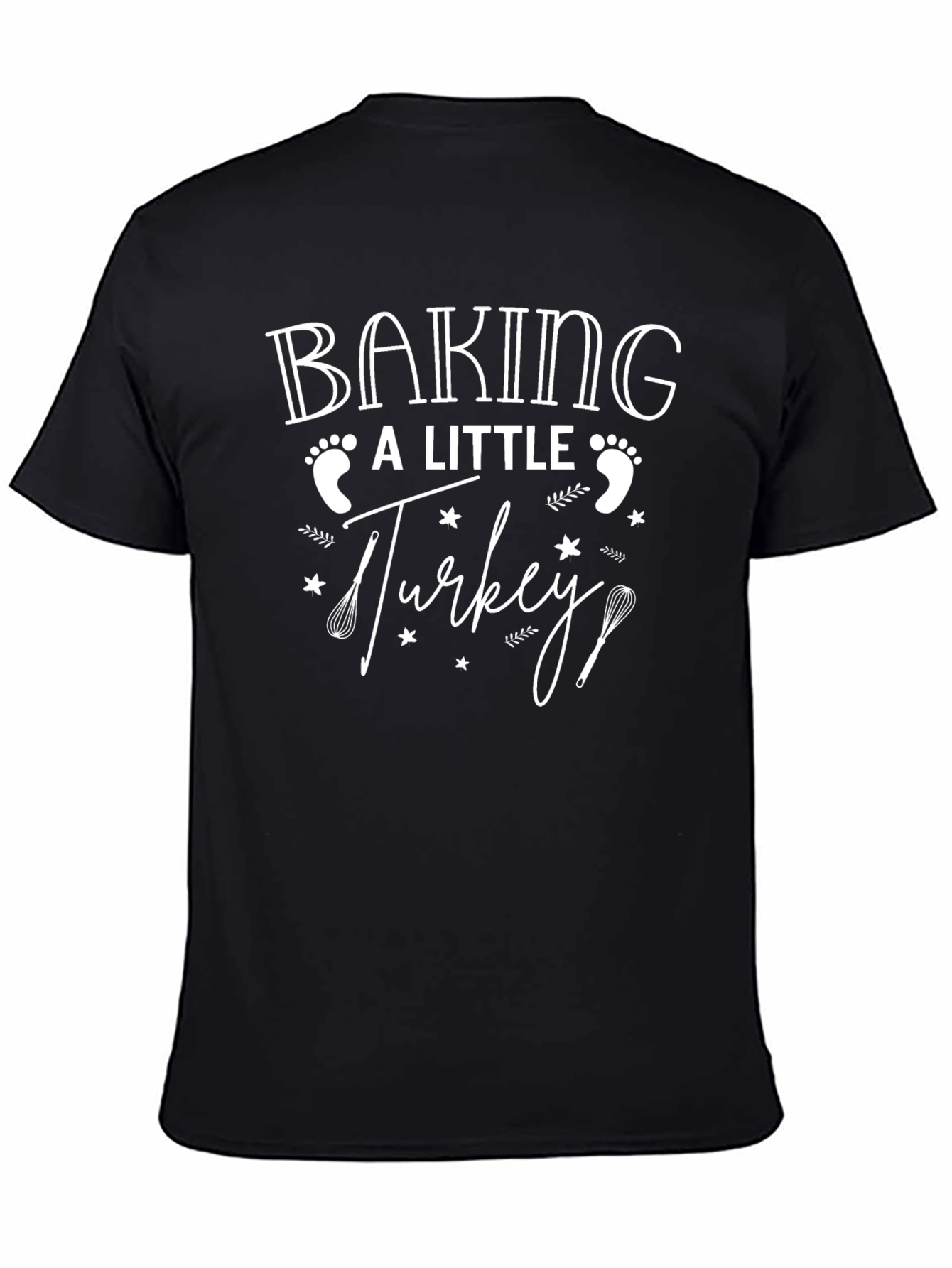 Baking a Little Turkey Pregnancy Announcement T-Shirt