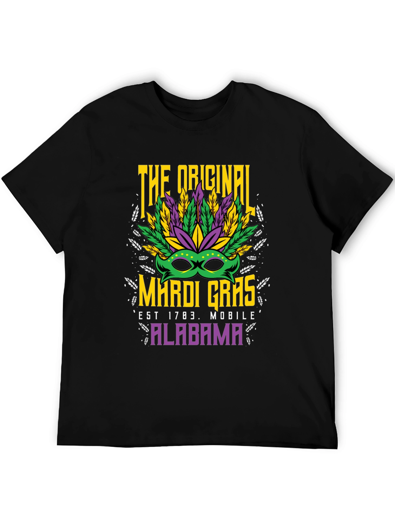 Mardi Gras Tee - Original Mobile Alabama T-Shirt