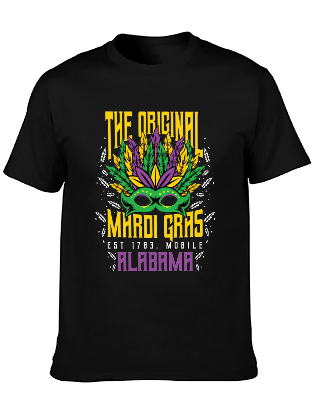 Mardi Gras Tee - Original Mobile Alabama T-Shirt
