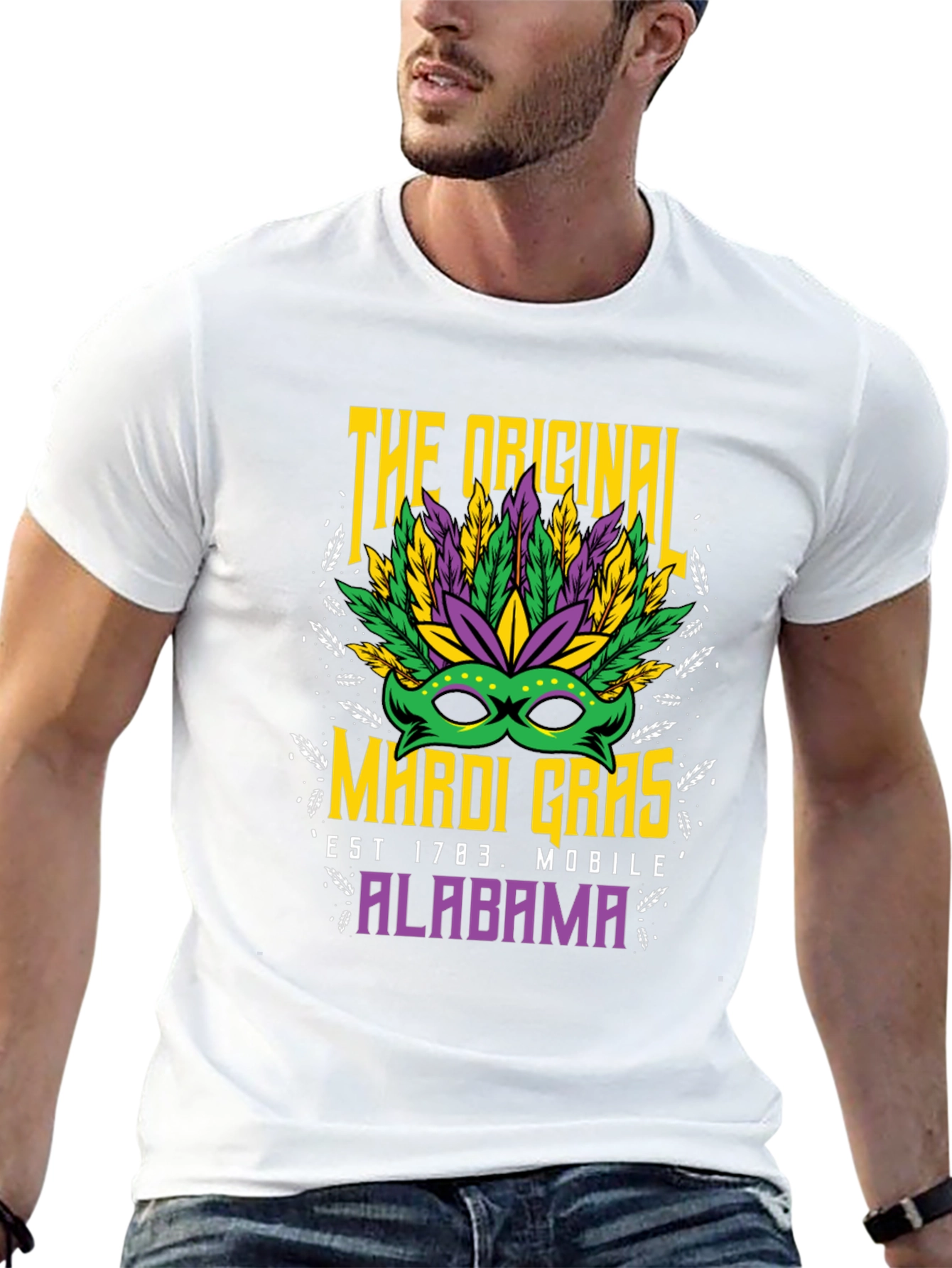 Mardi Gras Tee - Original Mobile Alabama T-Shirt