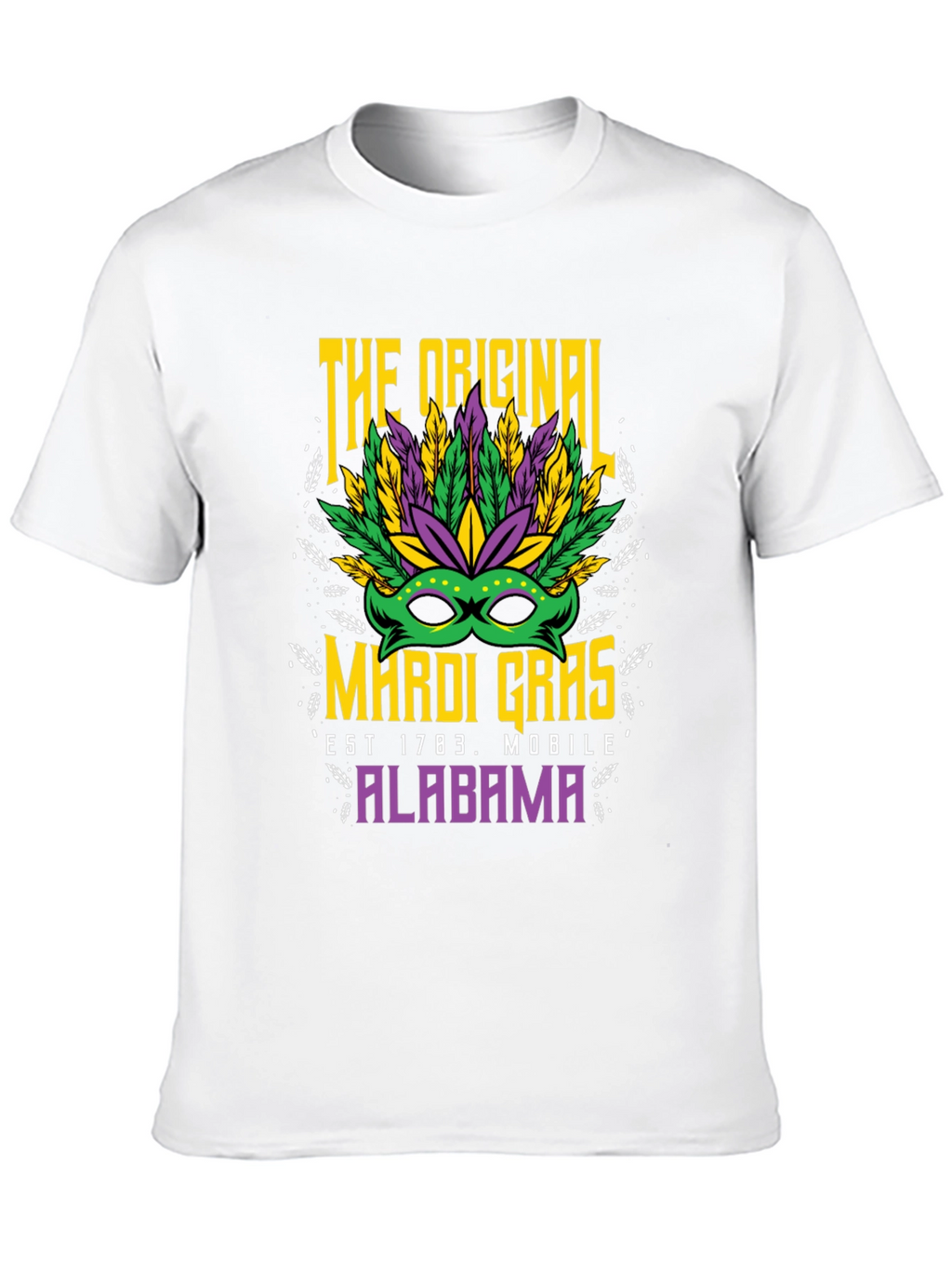 Mardi Gras Tee - Original Mobile Alabama T-Shirt