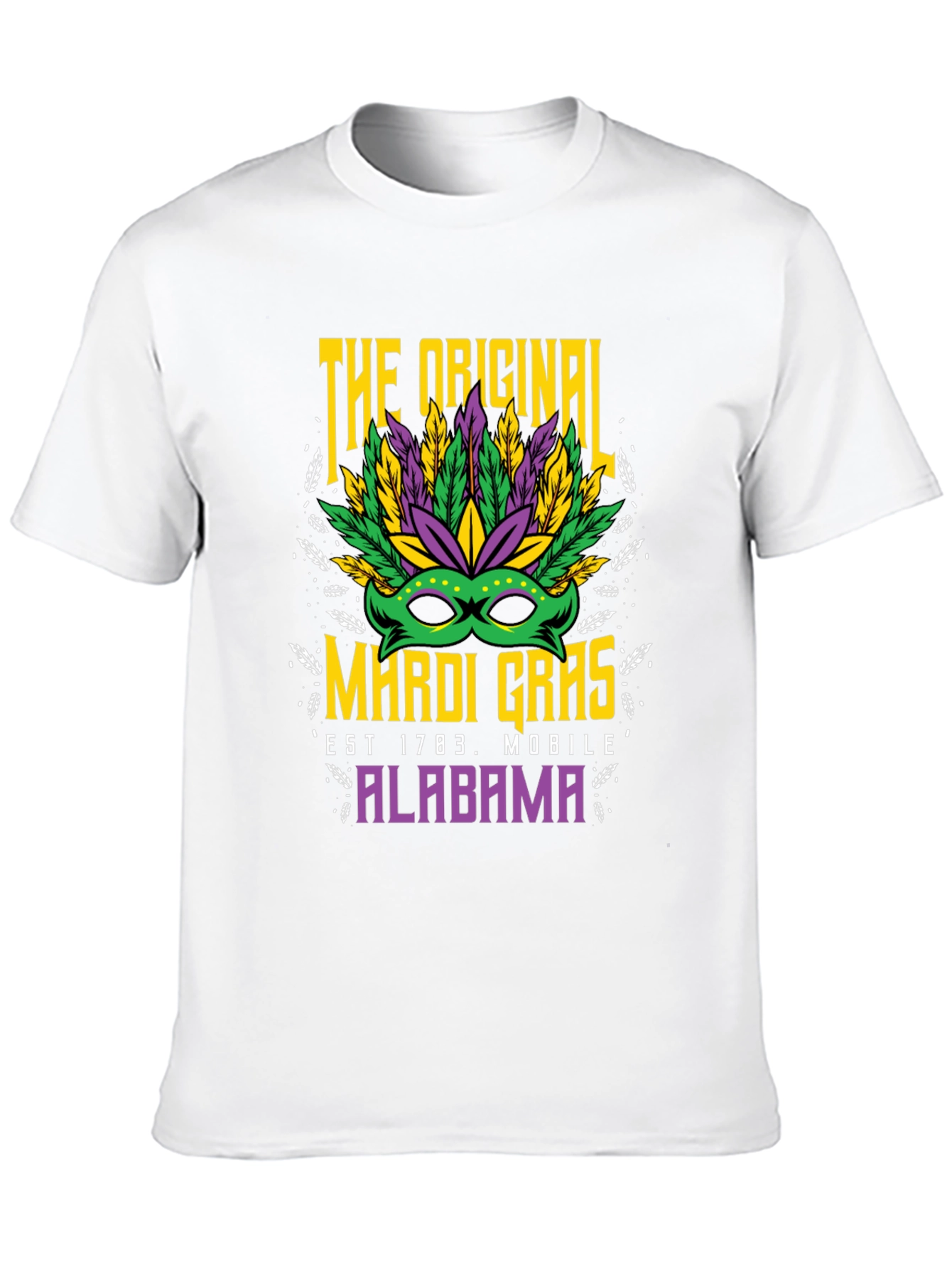 Mardi Gras Tee - Original Mobile Alabama T-Shirt