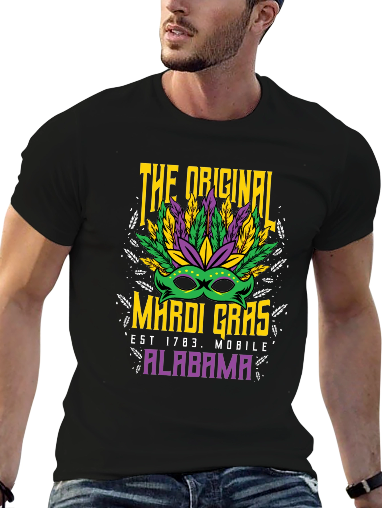 Mardi Gras Tee - Original Mobile Alabama T-Shirt