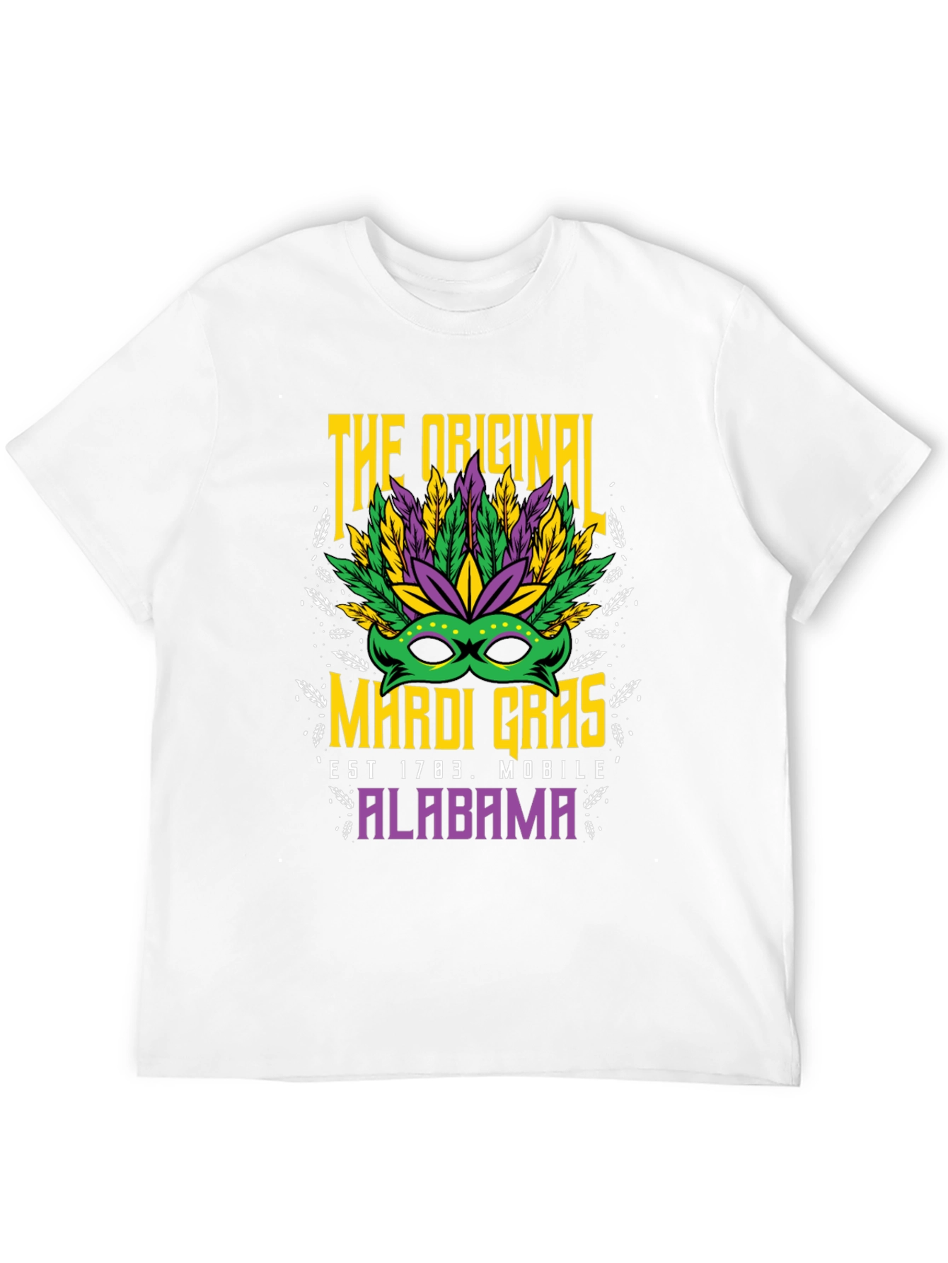Mardi Gras Tee - Original Mobile Alabama T-Shirt