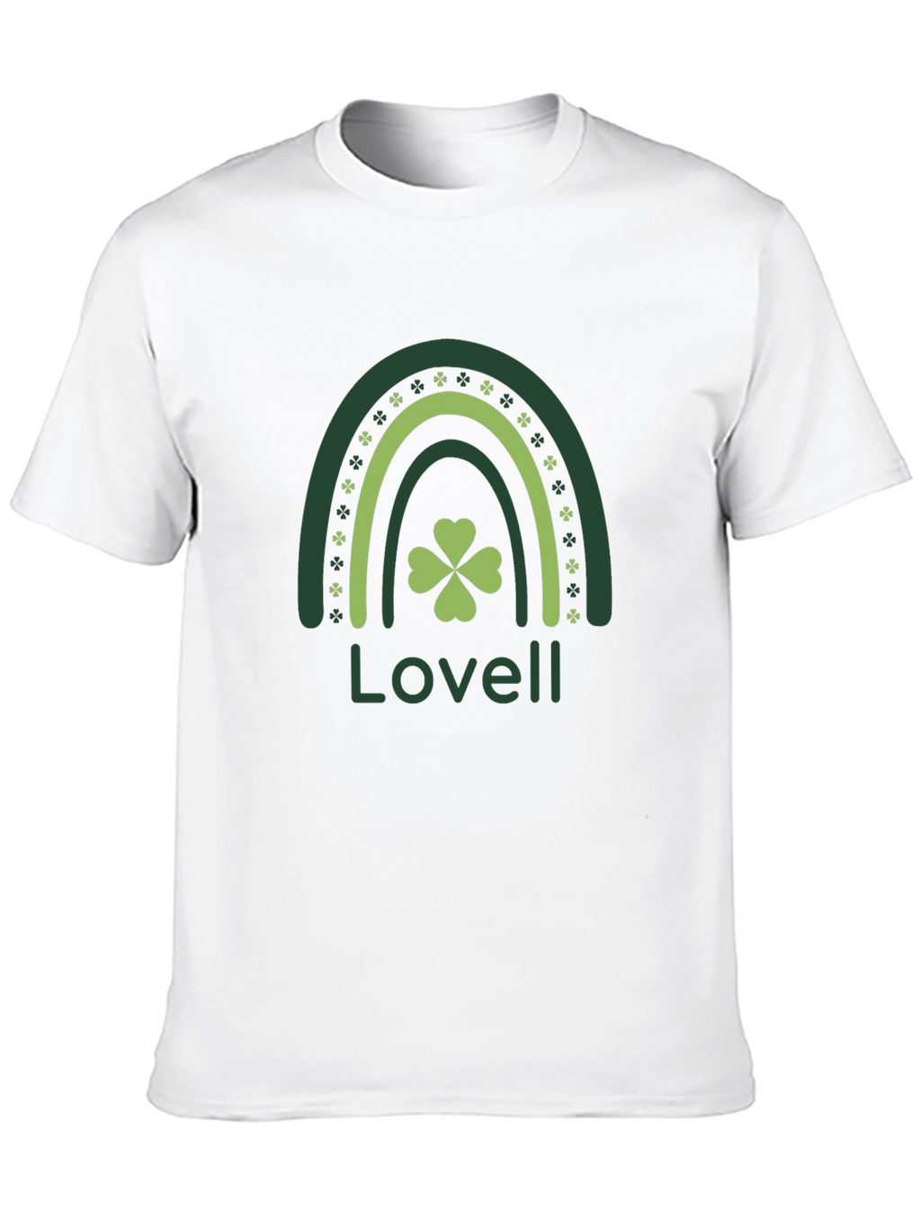 St. Patricks Day Clover Rainbow T-Shirt