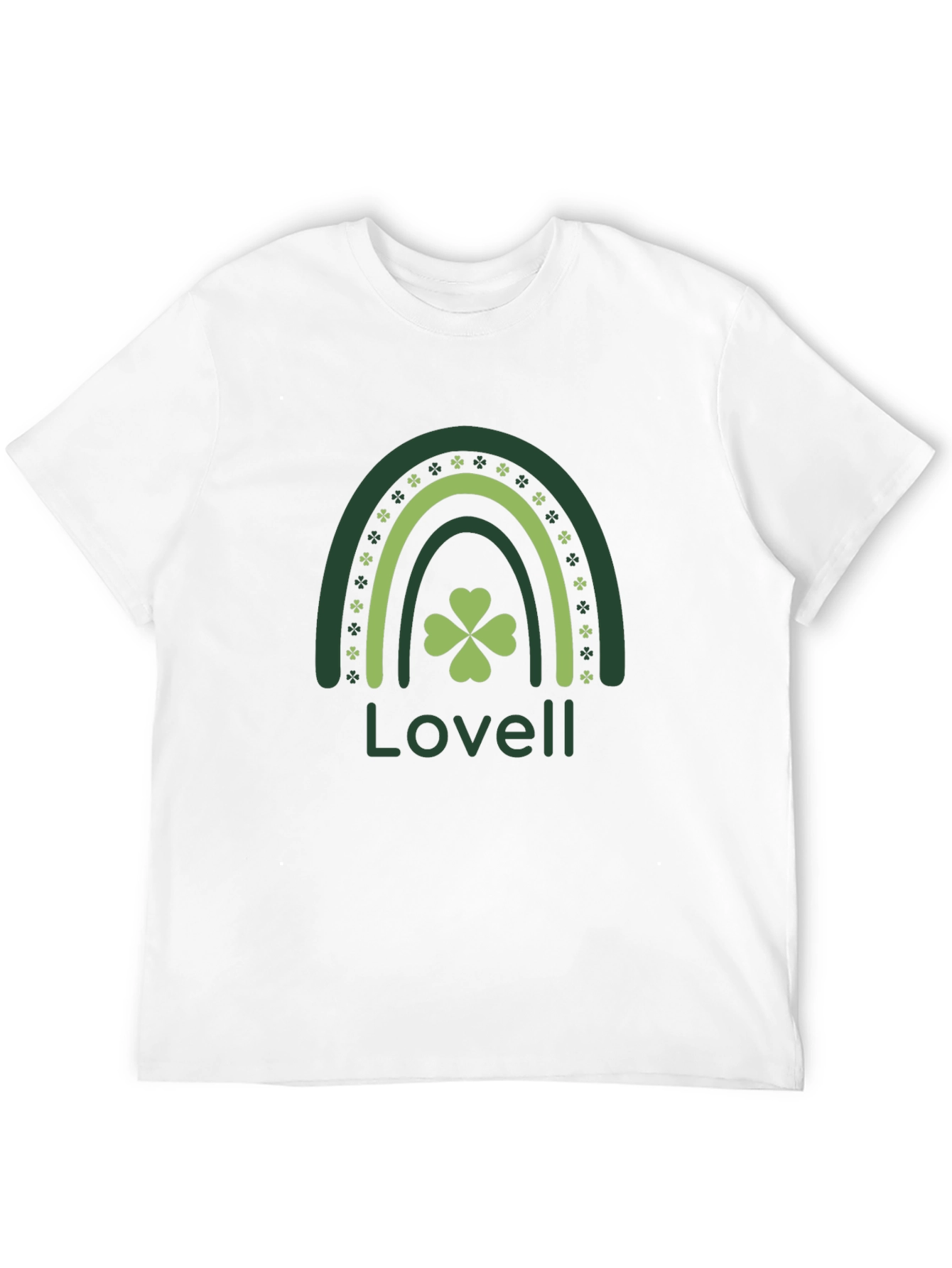 St. Patricks Day Clover Rainbow T-Shirt