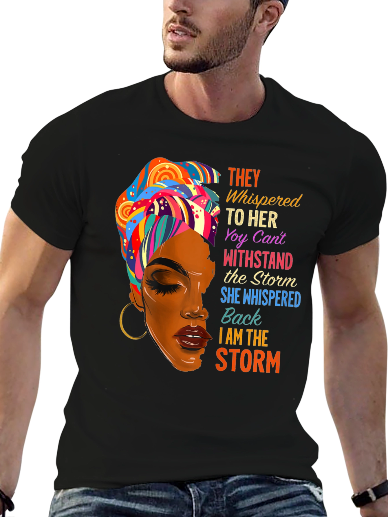 I am the Storm T-Shirt - Empowering Womens Tee