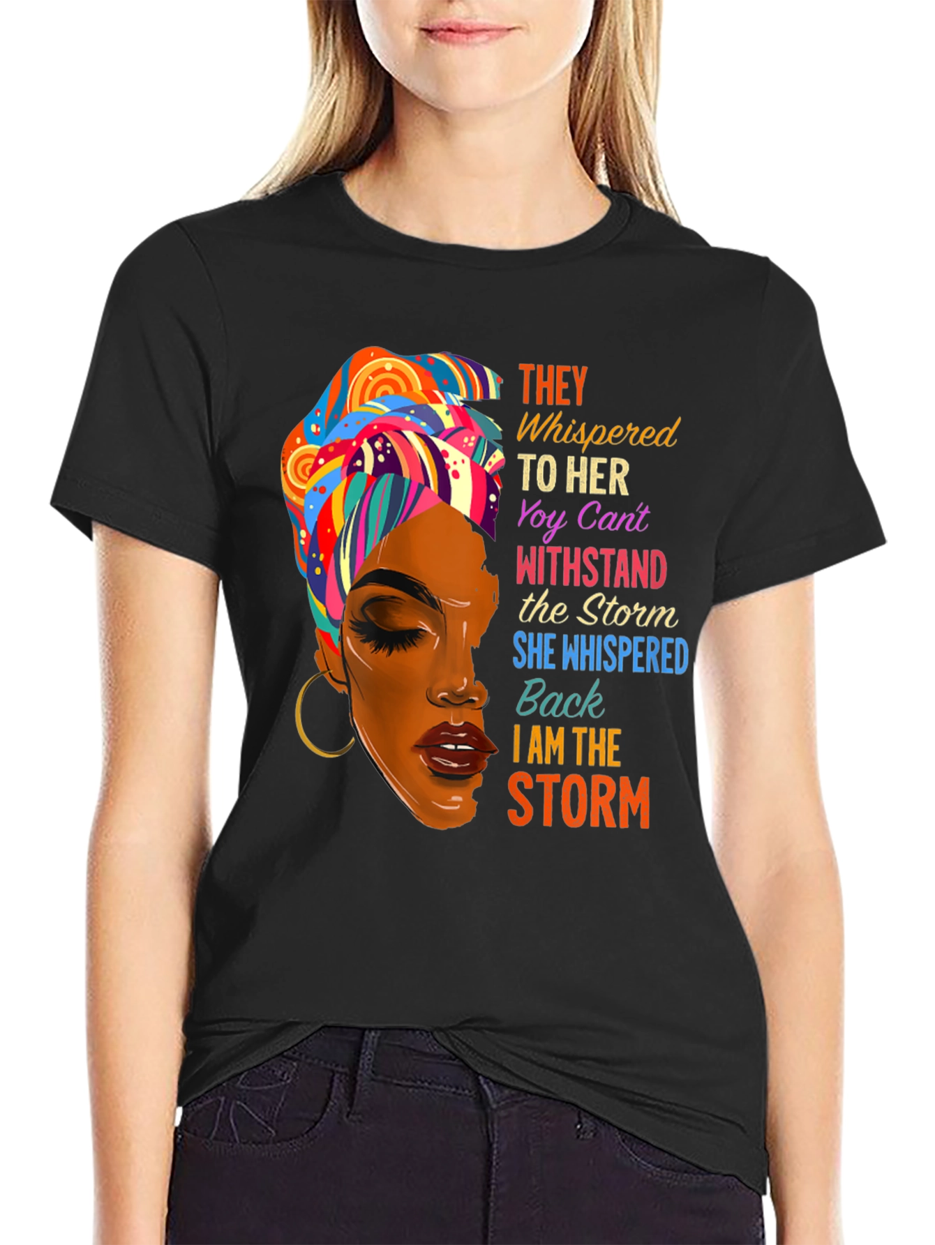 I am the Storm T-Shirt - Empowering Womens Tee