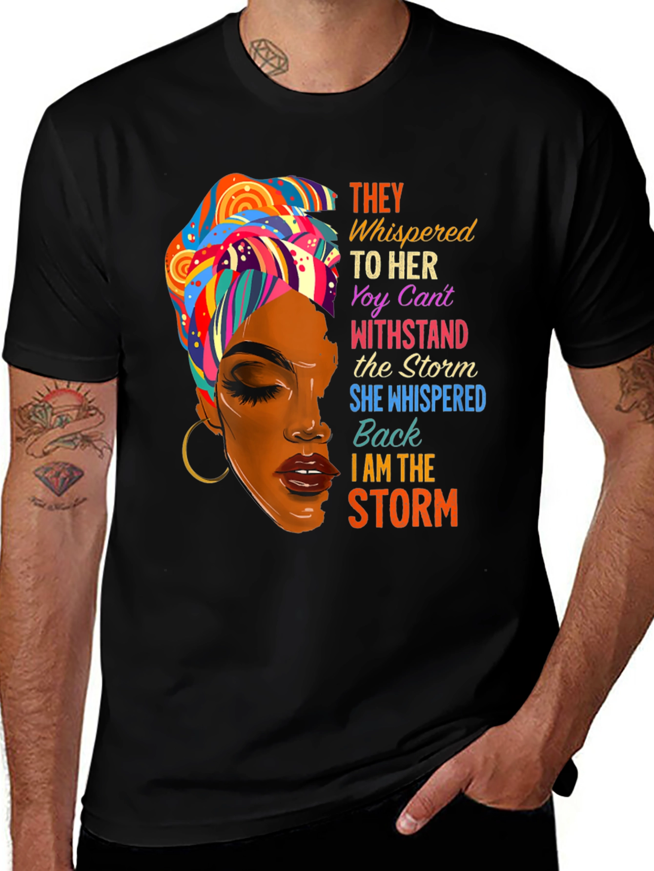 I am the Storm T-Shirt - Empowering Womens Tee